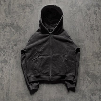 Eternal Vines Hoodie Ash Black